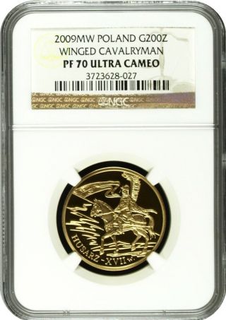 2009 Poland Gold Coin 200 Zloty 