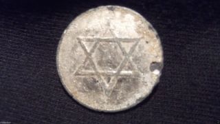 Germany Old (nd) Beer Token With The Shield Of David Ab photo