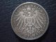 Zwei Mark 1900a German Silver Wilhelm Ii Deutscher Kaiser Konig V.  Preussen Germany photo 1