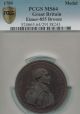 Great Britain Admiral Richard Howe 1794 Bronze Medal Pcgs Ms64 State UK (Great Britain) photo 1