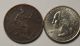 1893 Great Britian Half Penny Bronze Coin Xf UK (Great Britain) photo 2
