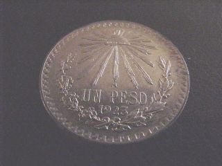 1923.  720 Silver Mexico I Peso photo