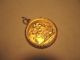1912 Great Britain Full Sovereign 22k Gold Coin Pendant 21mm 10.  7 Grams UK (Great Britain) photo 8