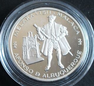 Portugal - 200 Escudos - 1995 - Malaca - Silver - Proof photo