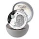 Galileo Galilei 450 Anniversary Moonstone 2 Oz Silver Coin 10$ Cook Island 2014 Australia & Oceania photo 1