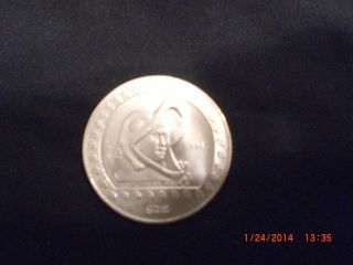 Scarce 1992 Mexico Pesos Uncirculated.  999 Silver Guerrero Aguila 1/4 Onza Ounce photo