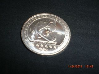 Scarce 1992 Mexico Pesos Uncirculated.  999 Silver Guerrero Aguila 1/2 Onza Ounce photo