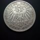 Germany Prussia 1894 5 Mark Silver Coin Germany photo 3