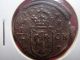 1654 Antique Copper Coin 1/4 Öre Sverige Sweden Europe photo 1