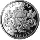 Latvian 1 Lat Coin Pinecone 2006 Europe photo 1