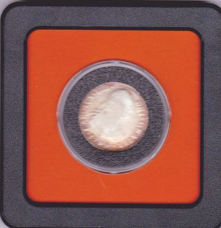 Historical Silver Coin 1799 Carolus Iiii Dei Gratia In Case photo