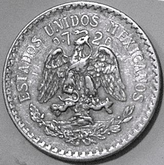 Mexico 1922 1 Peso photo