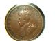 Australia 1/2 Penny,  1920 - Old Coin - See Pictures Australia photo 1