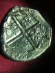 4 Reales.  Authentic Spanish Colonial Silver Cob C0in Pemdant Europe photo 4