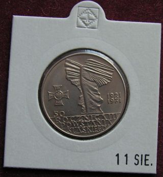10 Zloty 50th Anniversary Of The Silesian Uprising 1971 photo