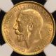 1918 - I India - British Gold Sovereign Ngc Ms63 India photo 1