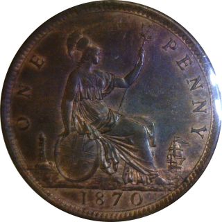 Great Britain1870 Penny Ms - 60 photo