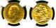 1918 P Australia G V Gold Coin Sovereign Ngc Cert Ms 62 V.  Fine Luster Coins: World photo 2