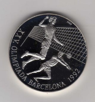 1990 Coin 10 Pesos Silver Bu Proof photo