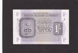 Greece Banknote - British Military Authority - One Shilling - Unc photo