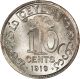 Ceylon 1919 10 Cents Choice Bu Asia photo 1