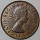 1955 Au Roo 1/2 Penny Australia (half Penny) Elizabeth Ii Great Britain Coin Australia photo 1