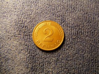 2 Pfennig 1962 