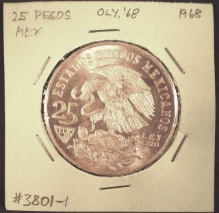 25 Pesos 1968 (1) 