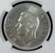 1952 South Africa 5 Shillings Ngc Au Details Silver Capetown Founding Africa photo 1