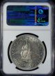 1952 South Africa 5 Shillings Ngc Au Details Silver Capetown Founding Africa photo 2