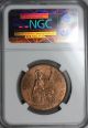 1951 Ngc Ms 64 Bu Key Date Large Penny (120k Minted) Great Britain Coin UK (Great Britain) photo 3