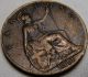 1911 Great Britain Farthing - Au - Km 808.  1 - Bronze - Usa UK (Great Britain) photo 2