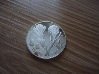 Zealand: 1981 Roayal Visit $1 Silver Proof Coin,  Rare photo