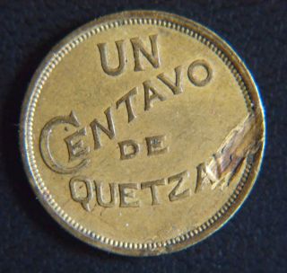 1949 Guatemala Un Centavo photo