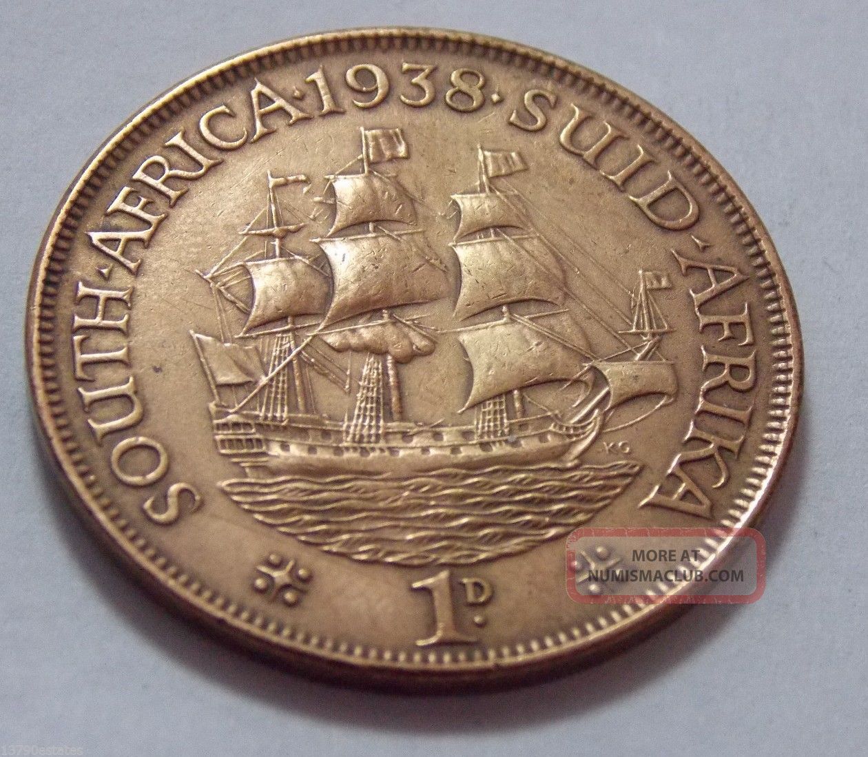 1938-south-africa-bronze-penny-coin-km-25
