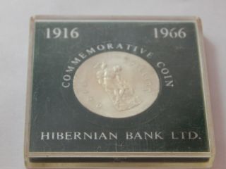 Ireland 10 Shilling 1966 Brilliant Uncirculated Silver Coin - Irish Uprising photo