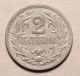 Uruguay 2 Centesimos 1936 Uncirculated Coin Key Date South America photo 1