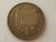 1953 (1963) Spain 1 Una Peseta World Coin,  Aluminum - Bronze,  Crowned Shield Europe photo 1