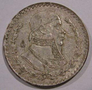 1962 Mexico 1 Peso Silver Coin - 309 photo