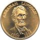 Abraham Lincoln & John F.  Kennedy - A Bronze 39 Mm Memorial Commemorative Coin Exonumia photo 1