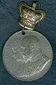 1902 King Edward Vii Coronation Celebration Medal,  Issued By Burnley Exonumia photo 2