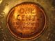 Encased 1946 Unc Lincoln Wheat Cent - I Bring Good Luck - Ca Advertising Token Exonumia photo 5