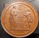 Xrare 1865 University Of Vienna 500th Anniversary Bronze Medal By Carl Radnitzky Exonumia photo 1