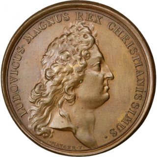 [ 64683] Louis Xiv,  Médaille,  Les Appartements Royaux à Versailles photo