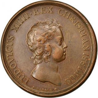 [ 64676] Louis Xiv,  Médaille,  Mort De Louis Xiii photo