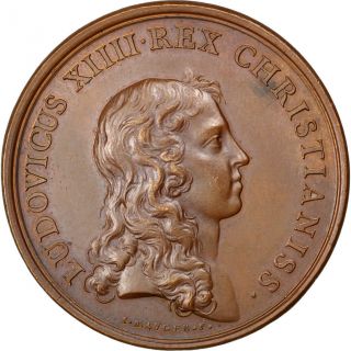[ 64678] Louis Xiv,  Médaille,  Retour Du Roi à Paris photo