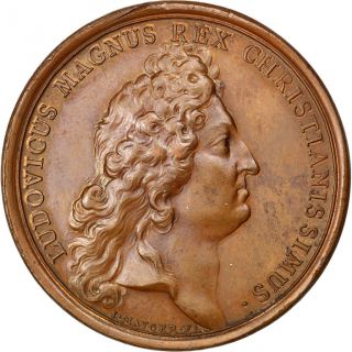 [ 64682] Louis Xiv,  Médaille,  Les Appartements Royaux à Versailles photo