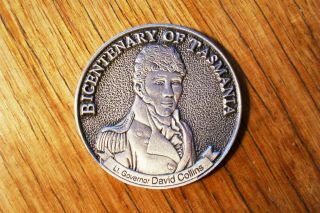 Australia Bicentenary Of Tasmania 2004 Hobart Medallion Medal Coin In Pack photo