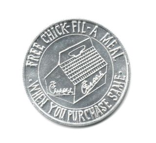Chick - Fil - A Token Louisiana Chicken Meal Advertising Coin photo