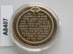 Wilkes Expedition Reaches Antarctic Proof Bronze Medal Franklin A8407 Exonumia photo 1